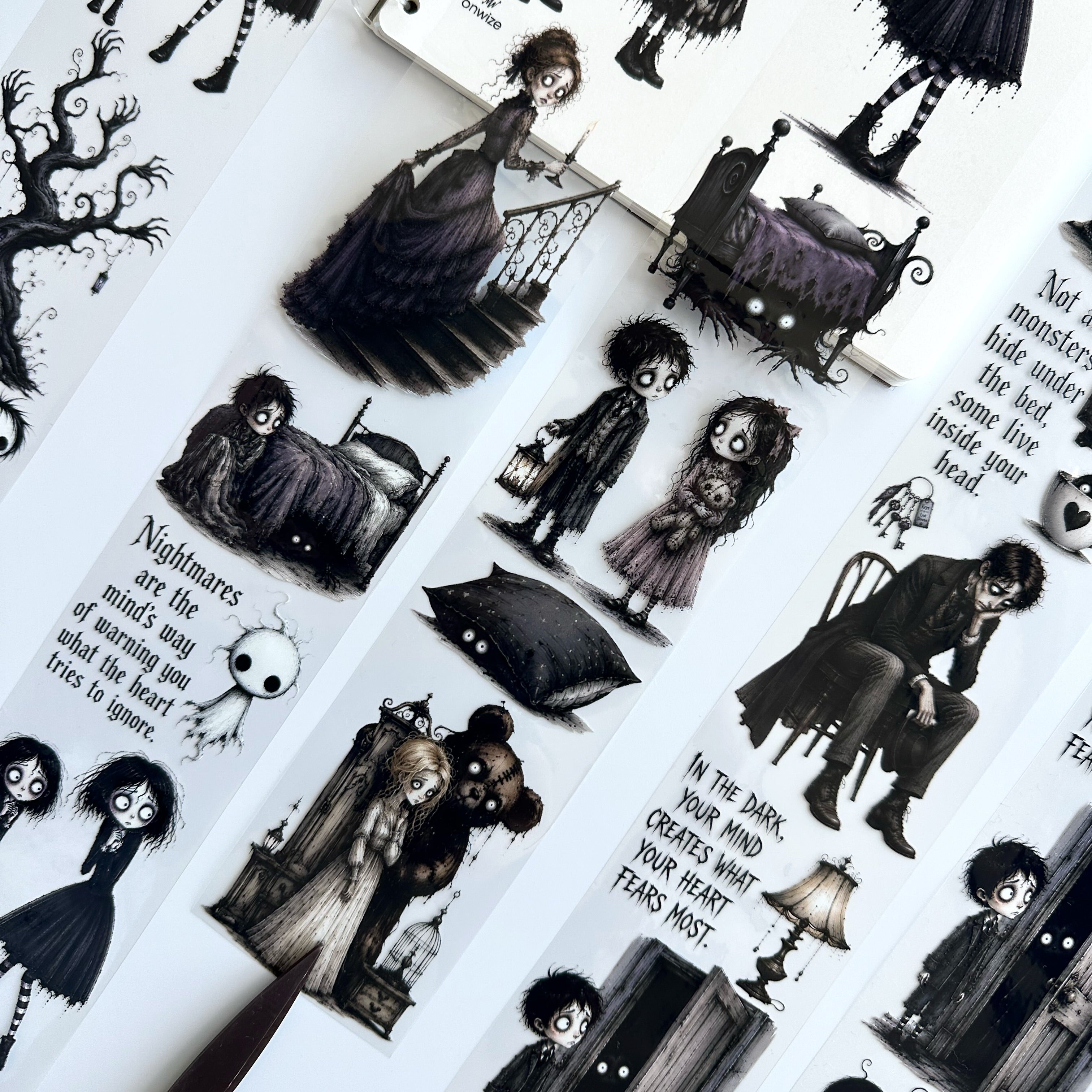Monsters Within – Whimsical Gothic PET Tape