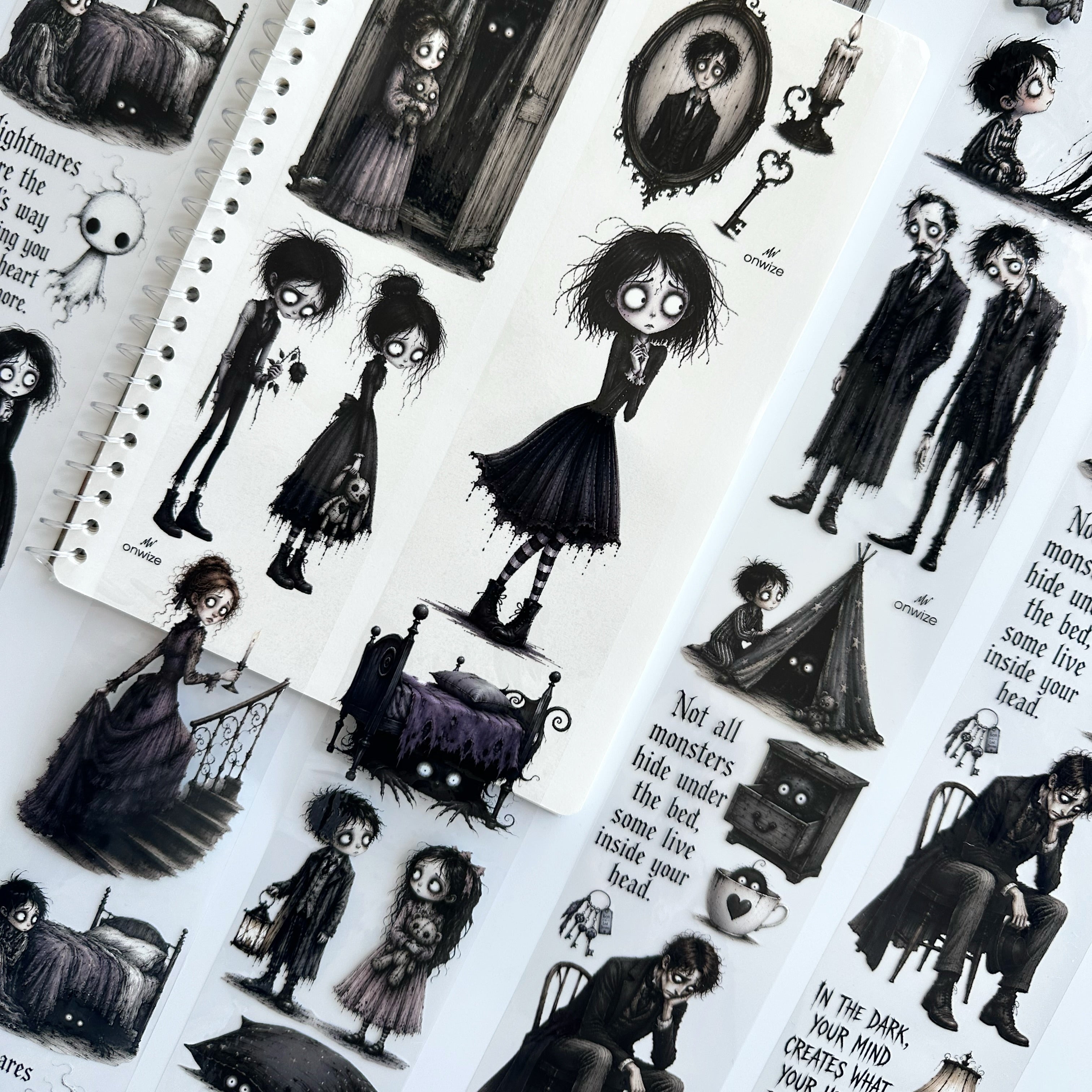 Monsters Within – Whimsical Gothic PET Tape