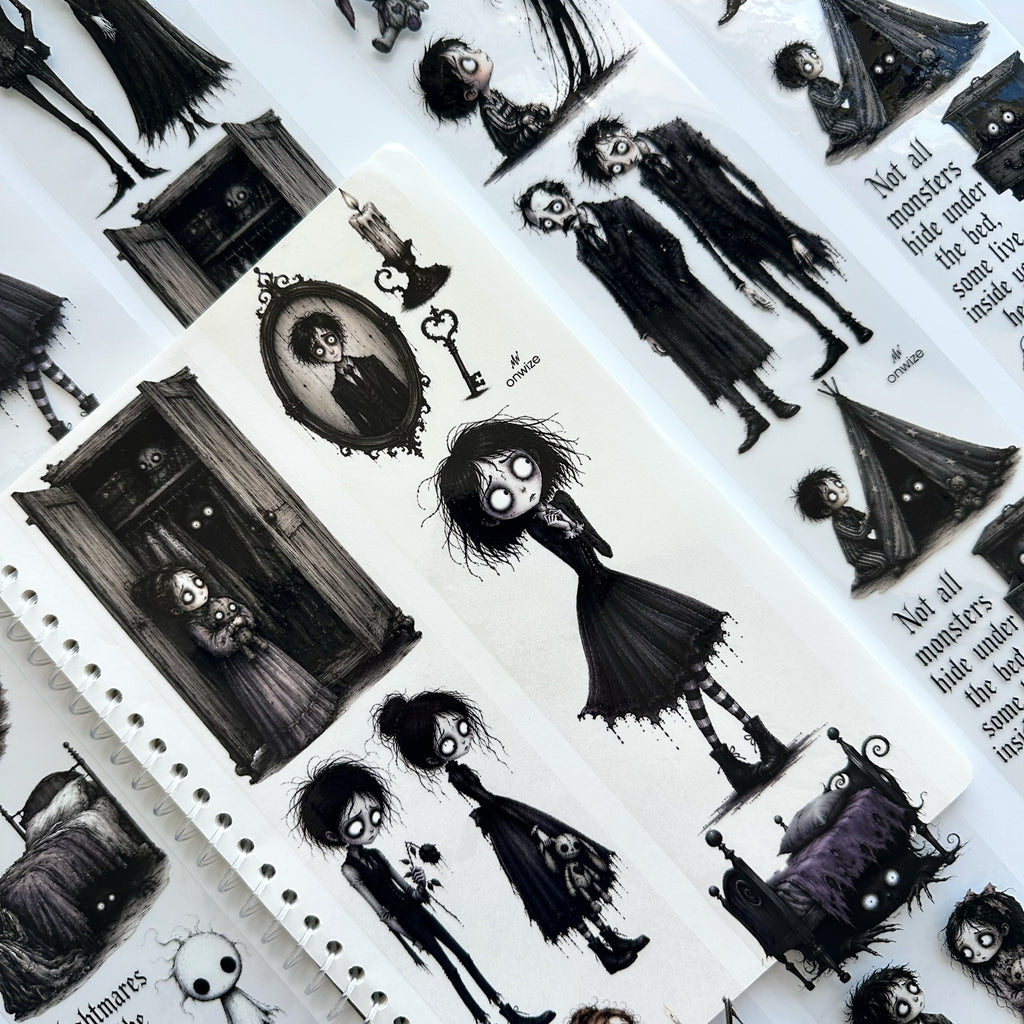Monsters Within – Whimsical Gothic PET Tape