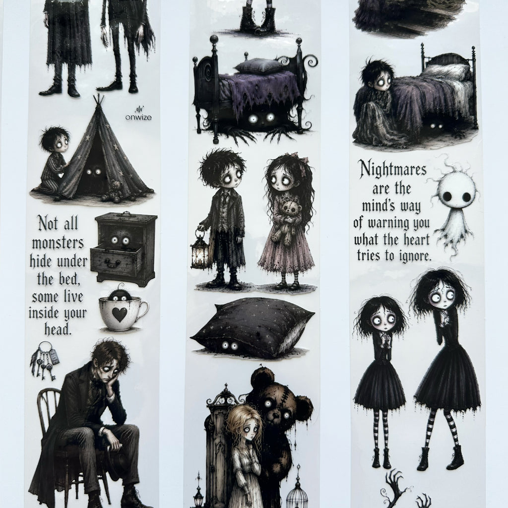 Monsters Within – Whimsical Gothic PET Tape