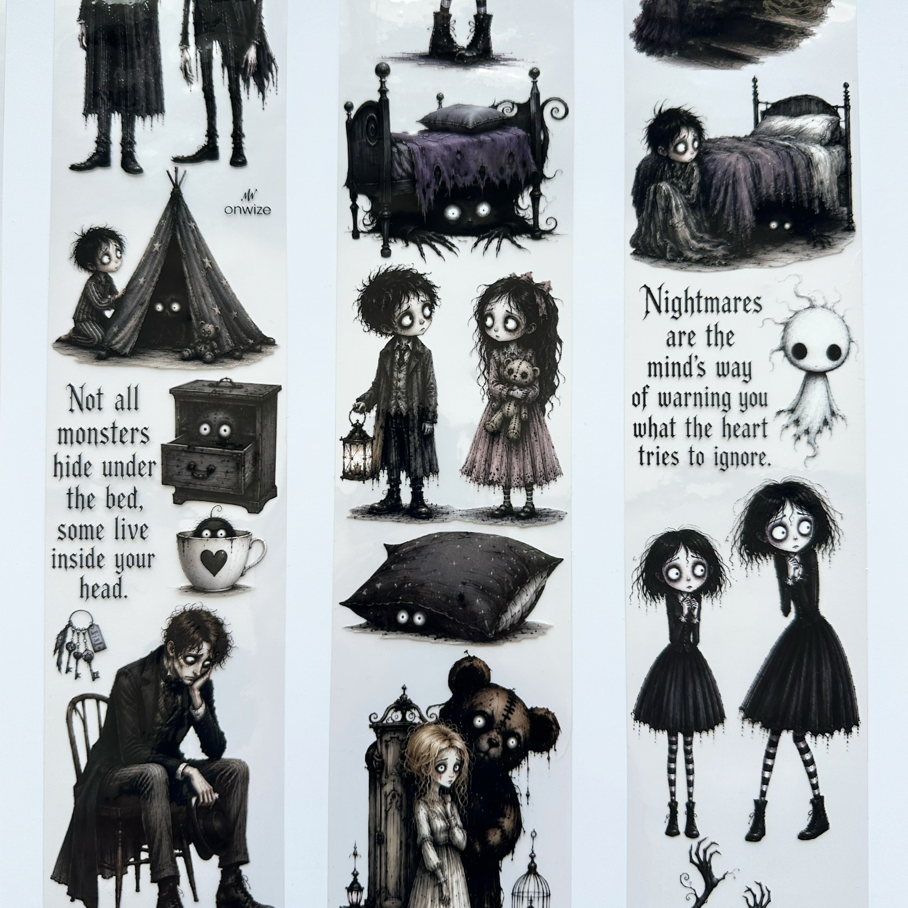 Monsters Within – Whimsical Gothic PET Tape