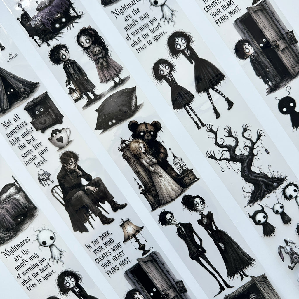 Monsters Within – Whimsical Gothic PET Tape