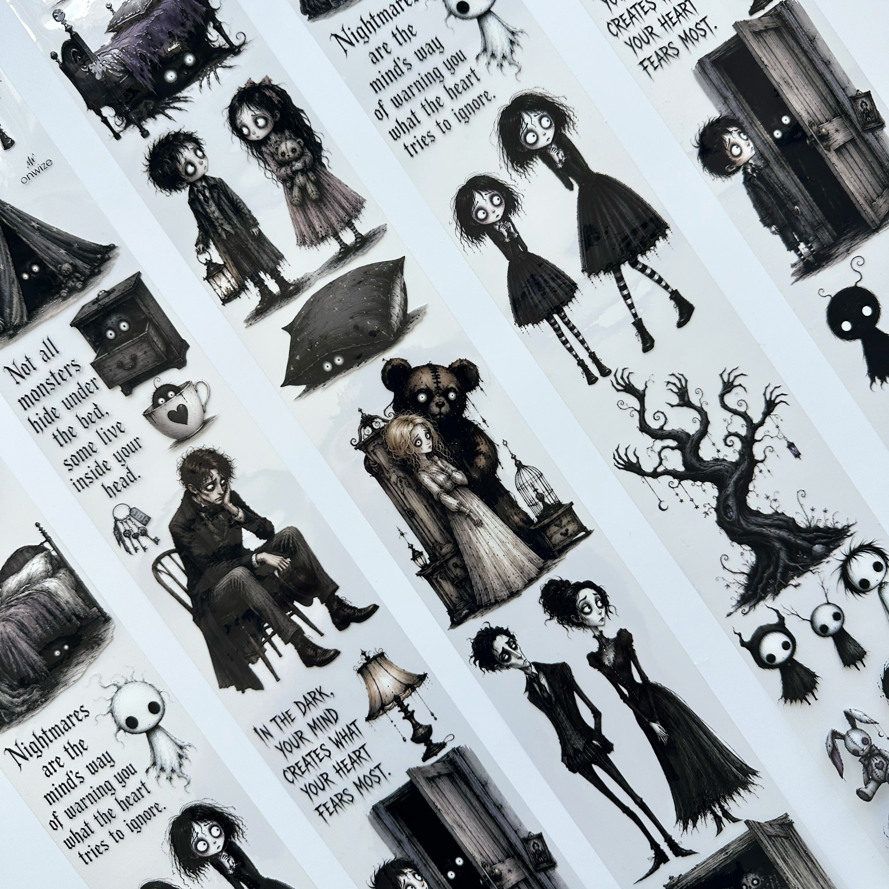 Monsters Within – Whimsical Gothic PET Tape
