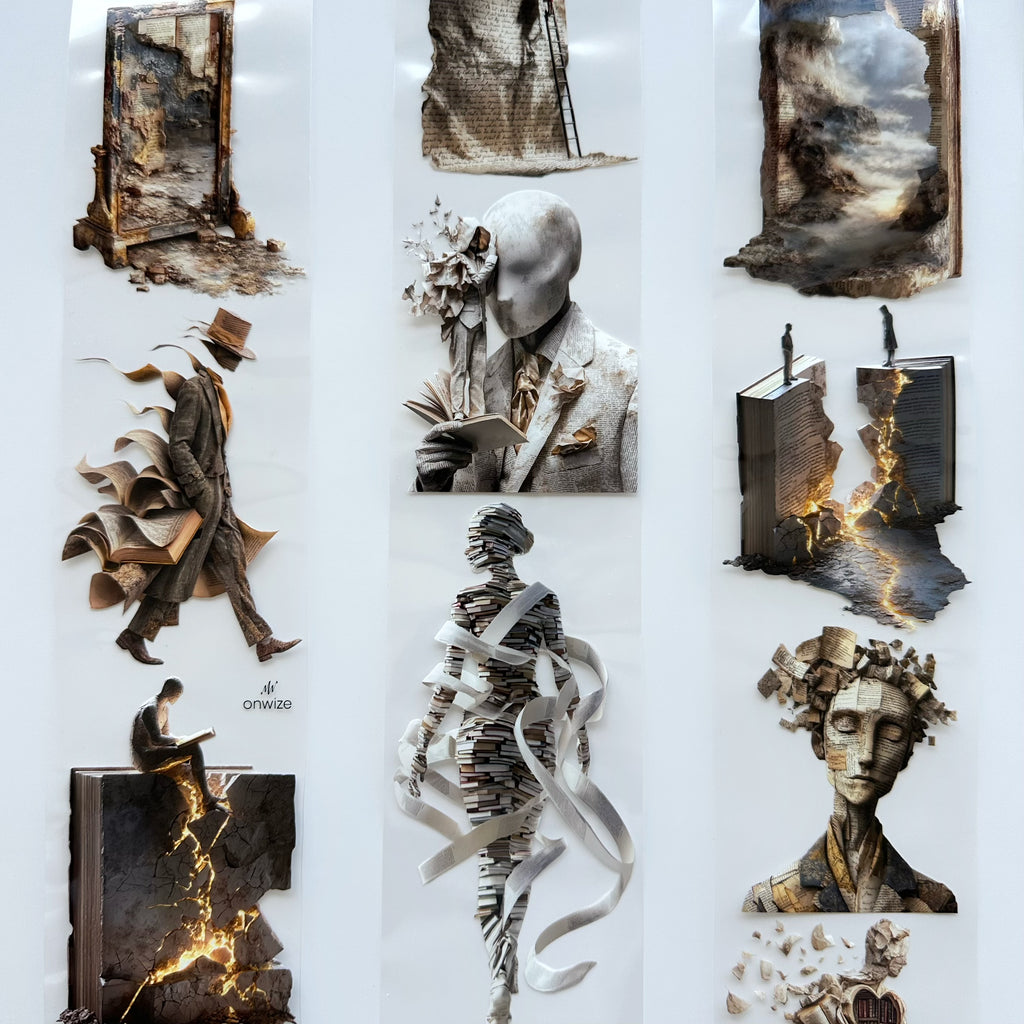 Paper Souls | Literary Fantasy & Surreal PET Tape | 7cm x 5m