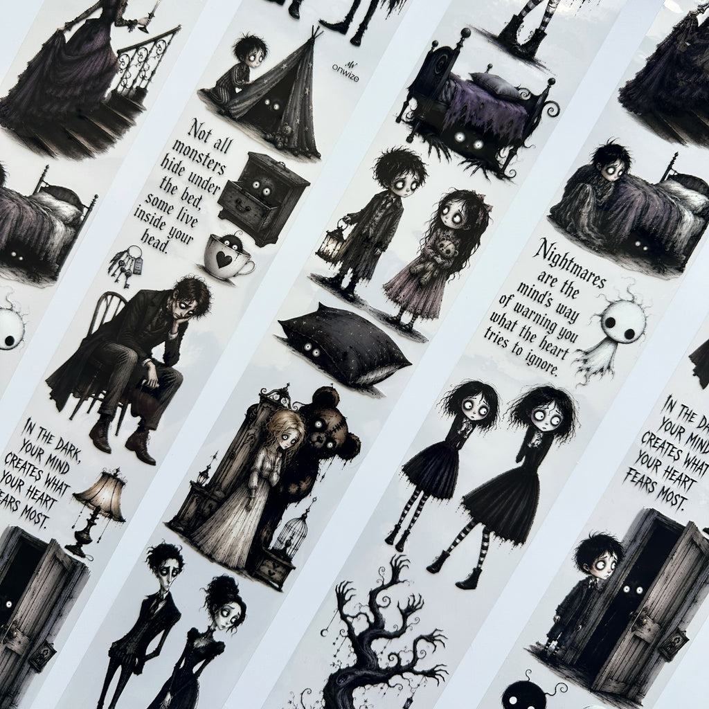 Monsters Within – Whimsical Gothic PET Tape