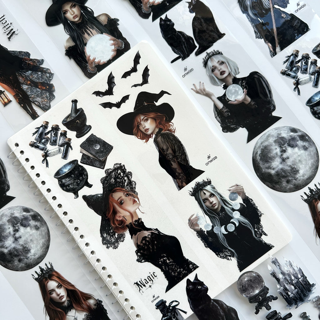 Moonlit Witch – Gothic Witch PET Tape