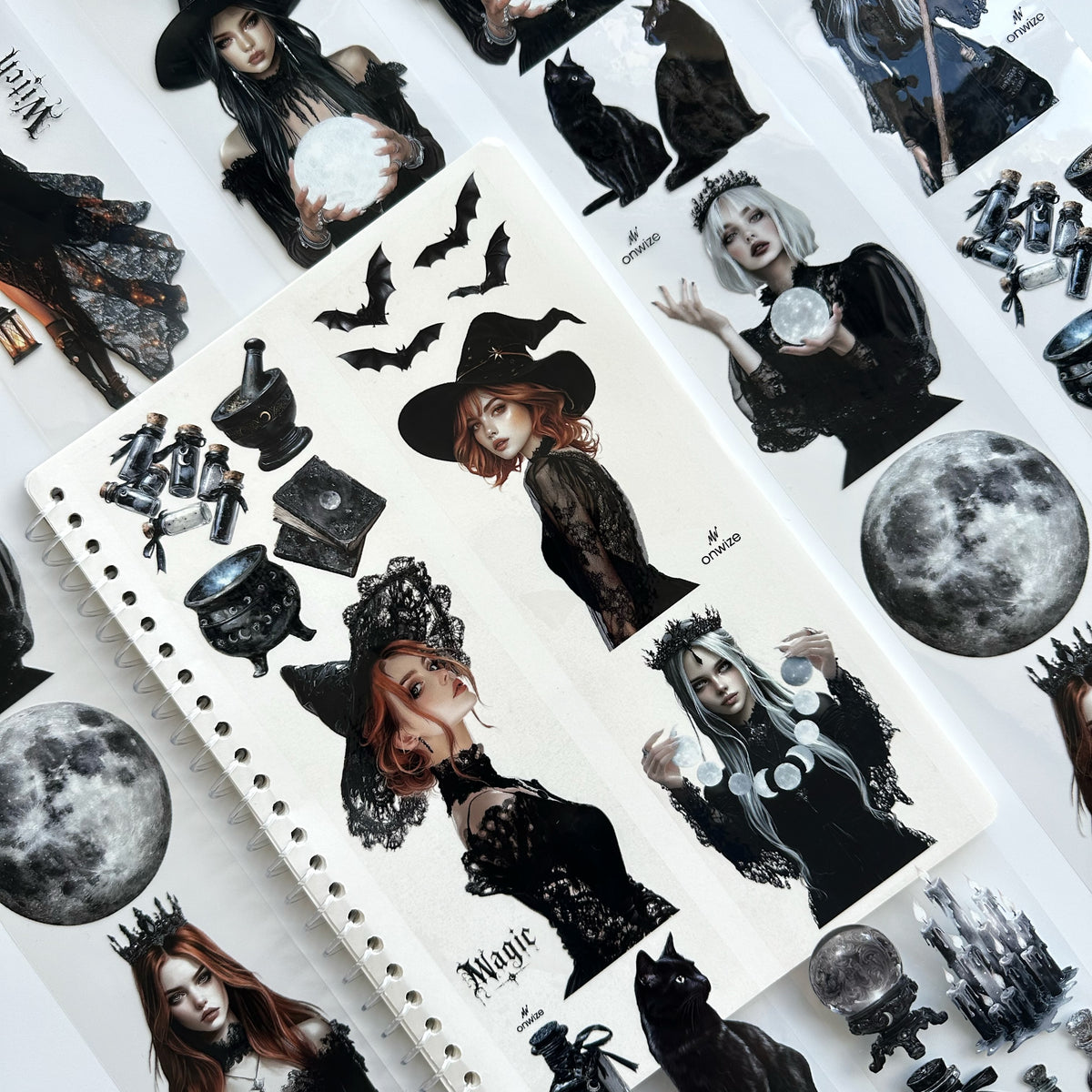 Moonlit Witch Gothic 3D Special Pet Tape