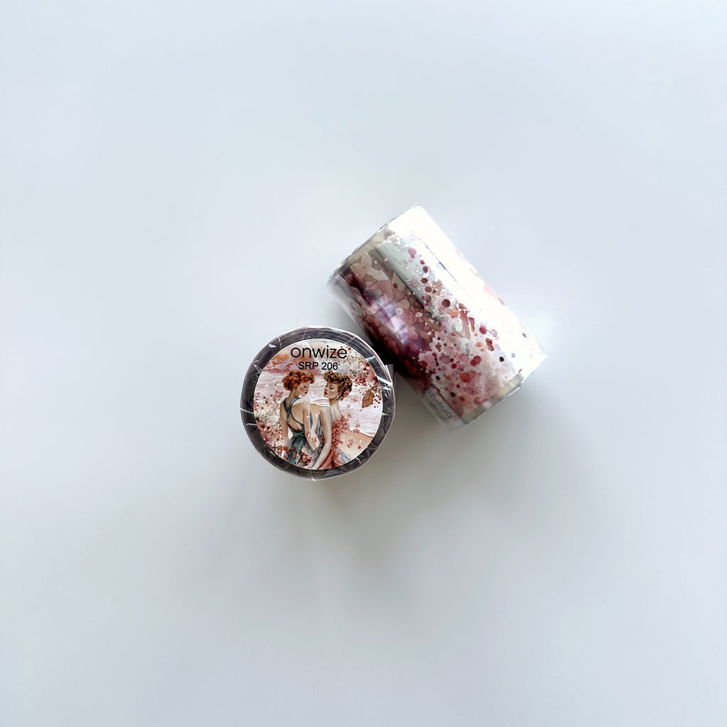 Petal Dreams | Romantic Floral Fashion PET Tape | 7cm x 5m