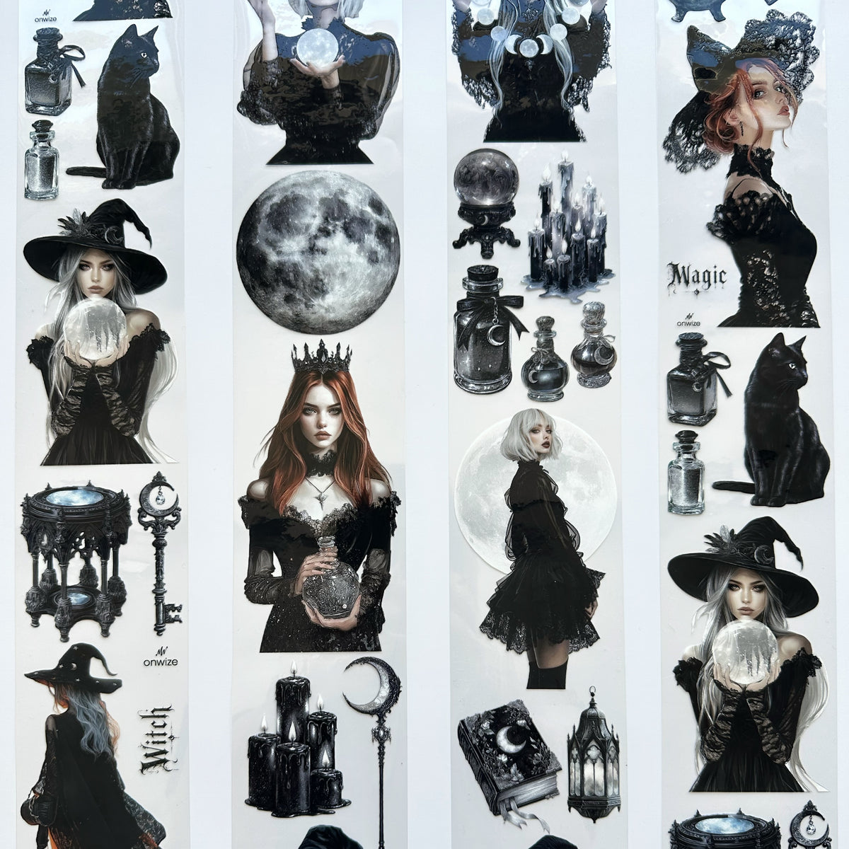 Moonlit Witch Gothic 3D Special Pet Tape