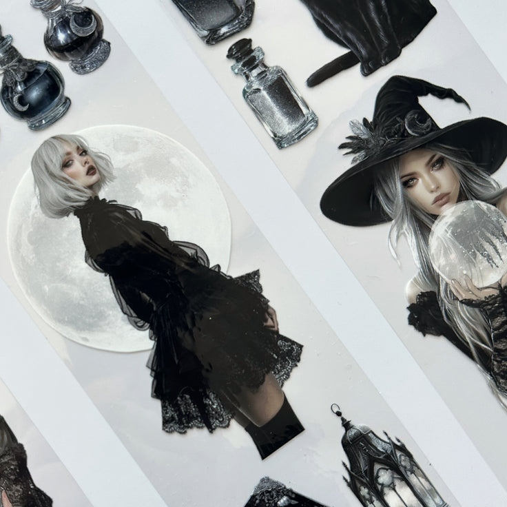 Moonlit Witch Gothic 3D Special Pet Tape
