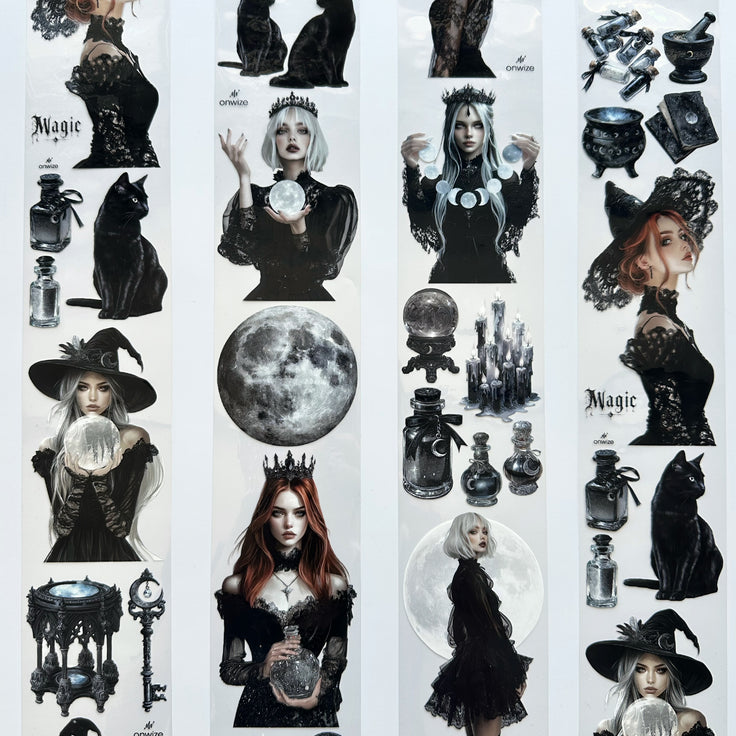 Moonlit Witch Gothic 3D Special Pet Tape