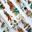 Azure Tide PET Tape | Ocean Breeze Fashion Scrapbook Tape | 7cm x 5m