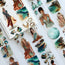 Azure Tide PET Tape | Ocean Breeze Fashion Scrapbook Tape | 7cm x 5m