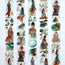 Azure Tide PET Tape | Ocean Breeze Fashion Scrapbook Tape | 7cm x 5m