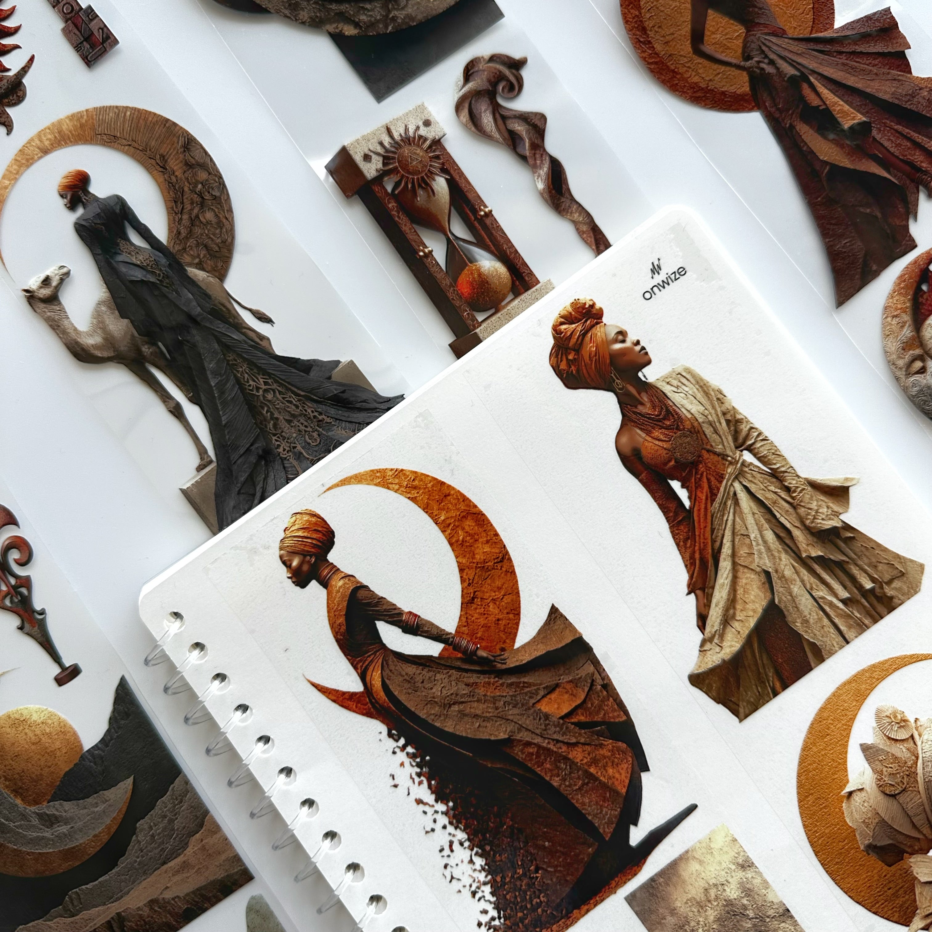 Celestial Sands | Desert Fantasy & Celestial PET Tape | 7cm x 5m