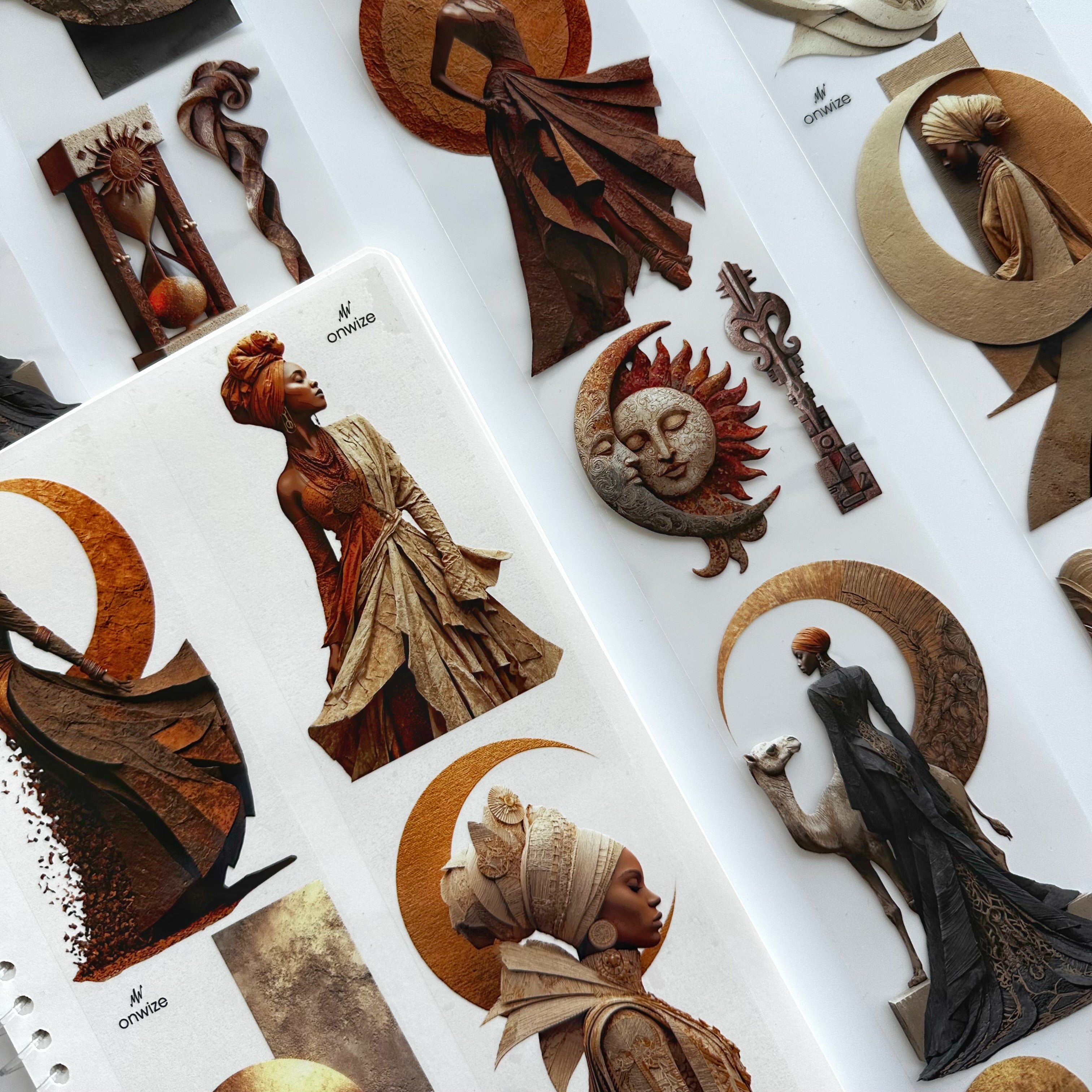 Celestial Sands | Desert Fantasy & Celestial PET Tape | 7cm x 5m
