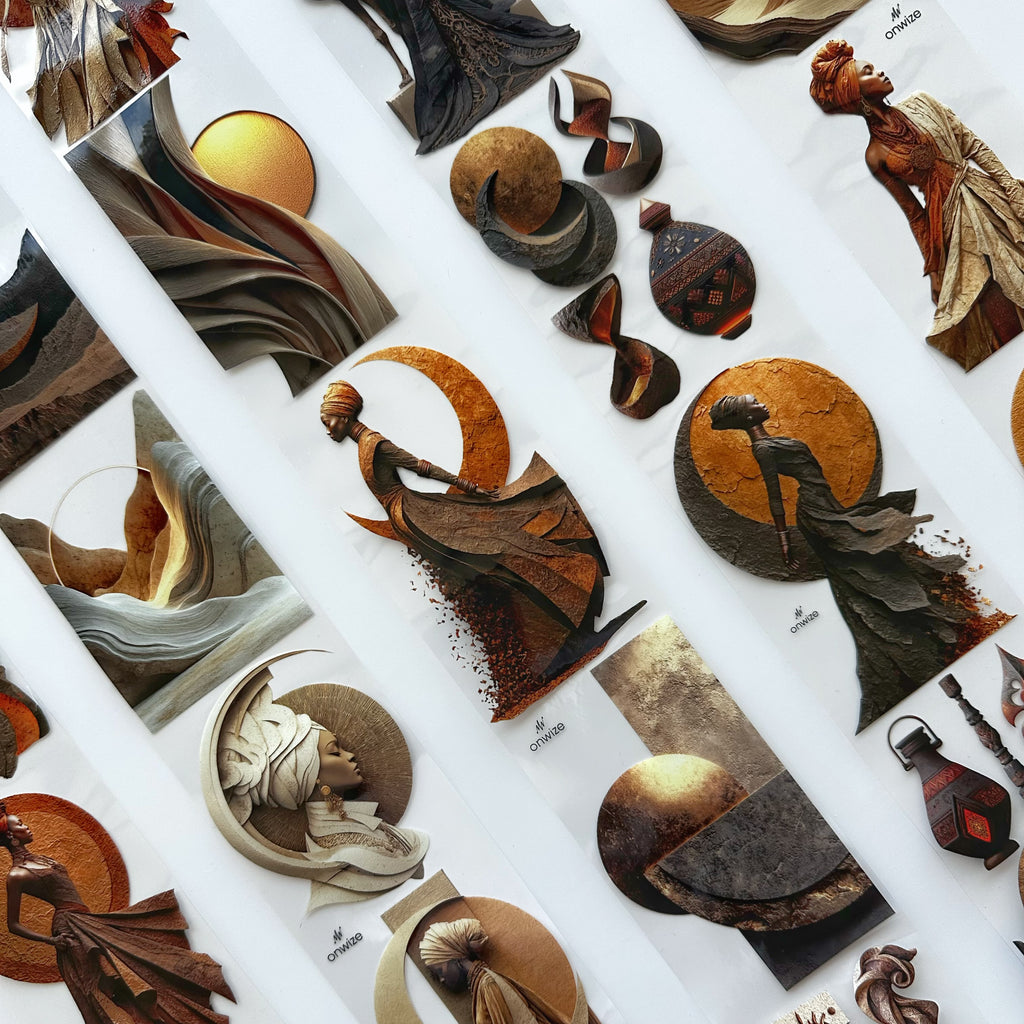 Celestial Sands | Desert Fantasy & Celestial PET Tape | 7cm x 5m