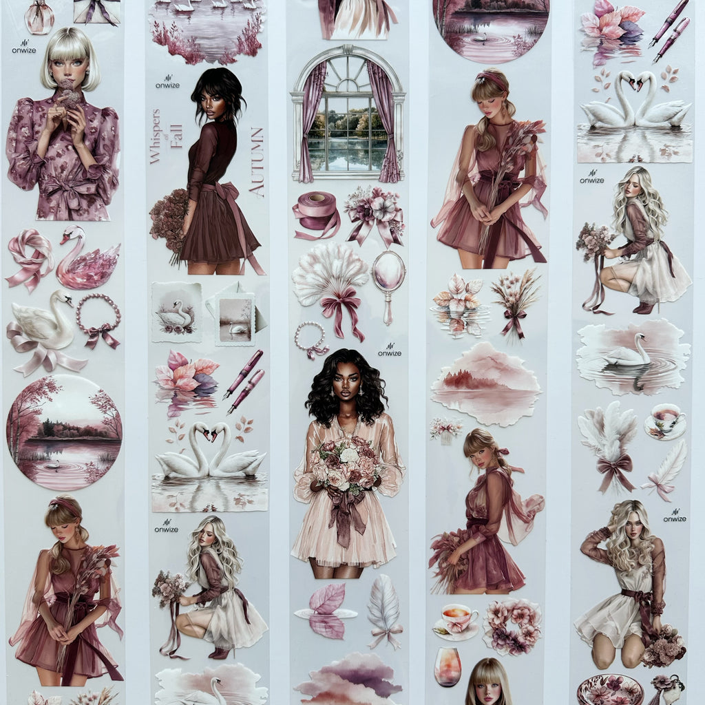 Blush Autumn – Romantic Autumn PET Tape