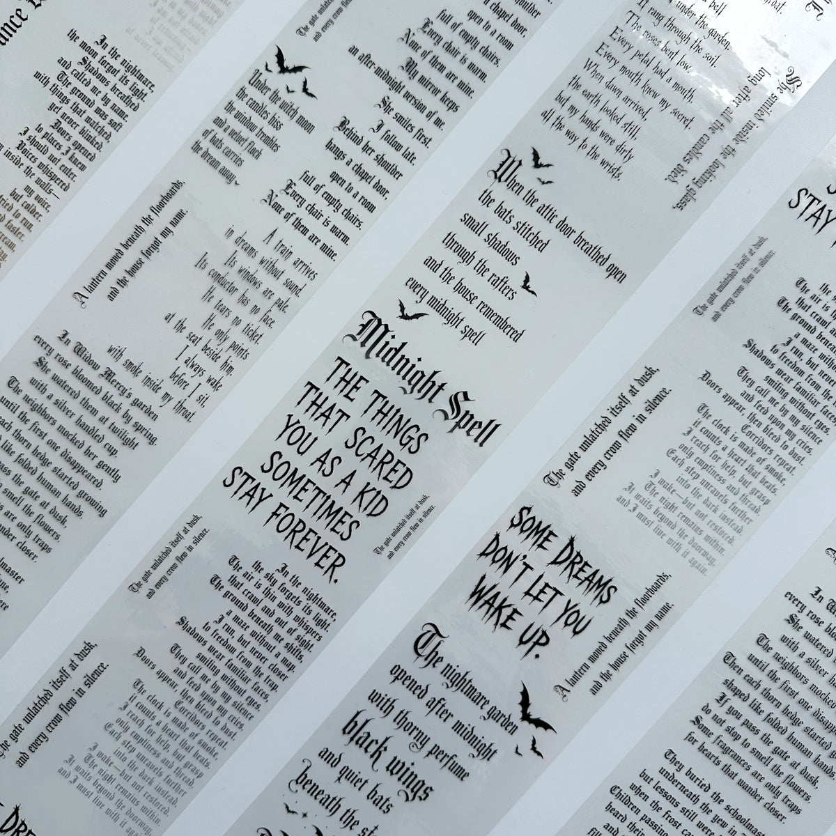 Midnight Verses 3D Special Pet Tape