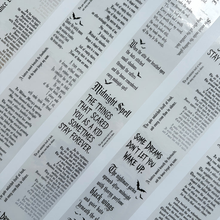 Midnight Verses 3D Special Pet Tape