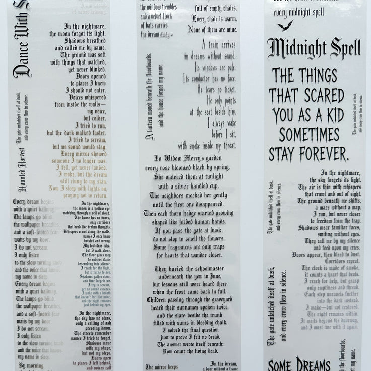 Midnight Verses 3D Special Pet Tape