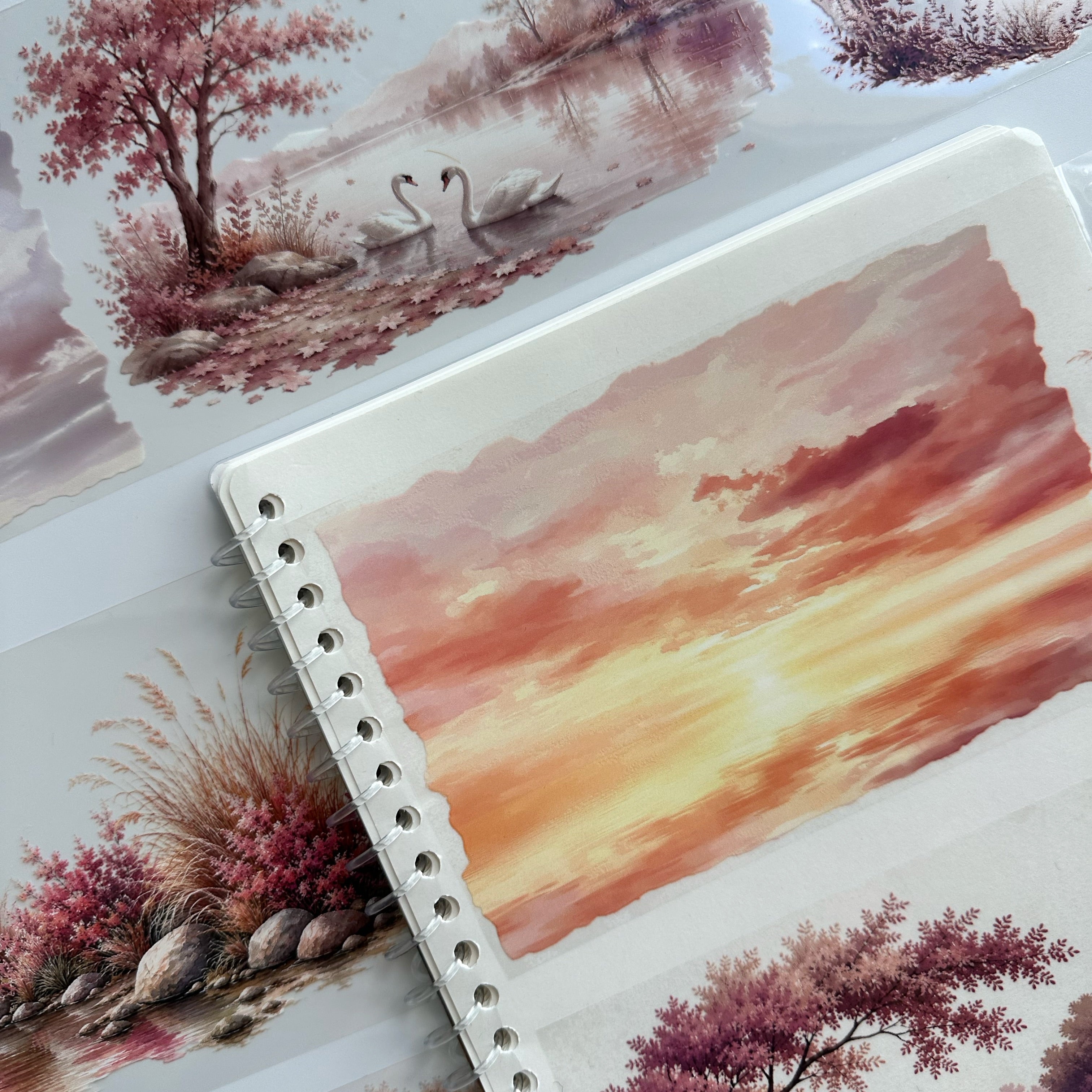 Blush Autumn XL – Romantic Autumn Landscape PET Tape