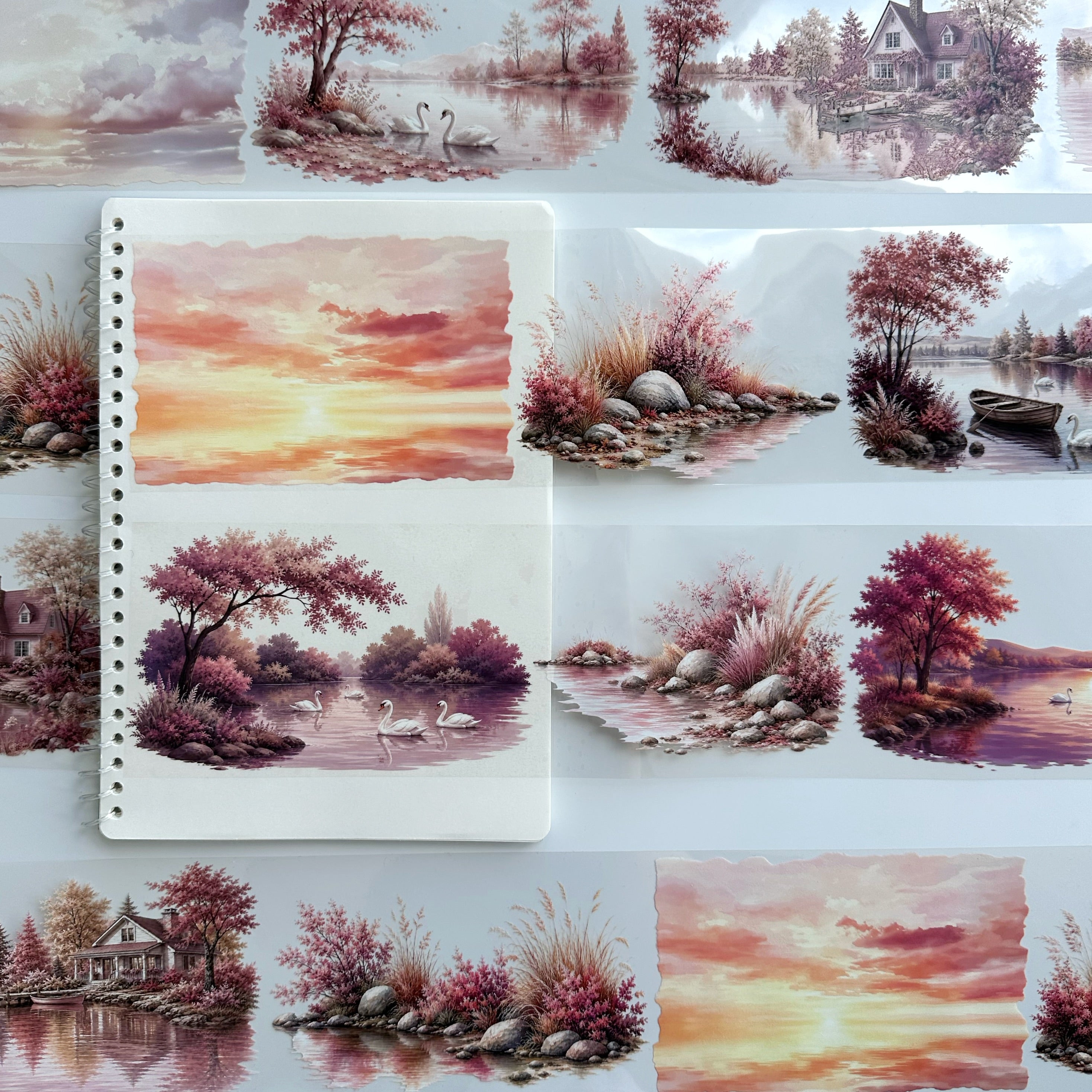 Blush Autumn XL – Romantic Autumn Landscape PET Tape