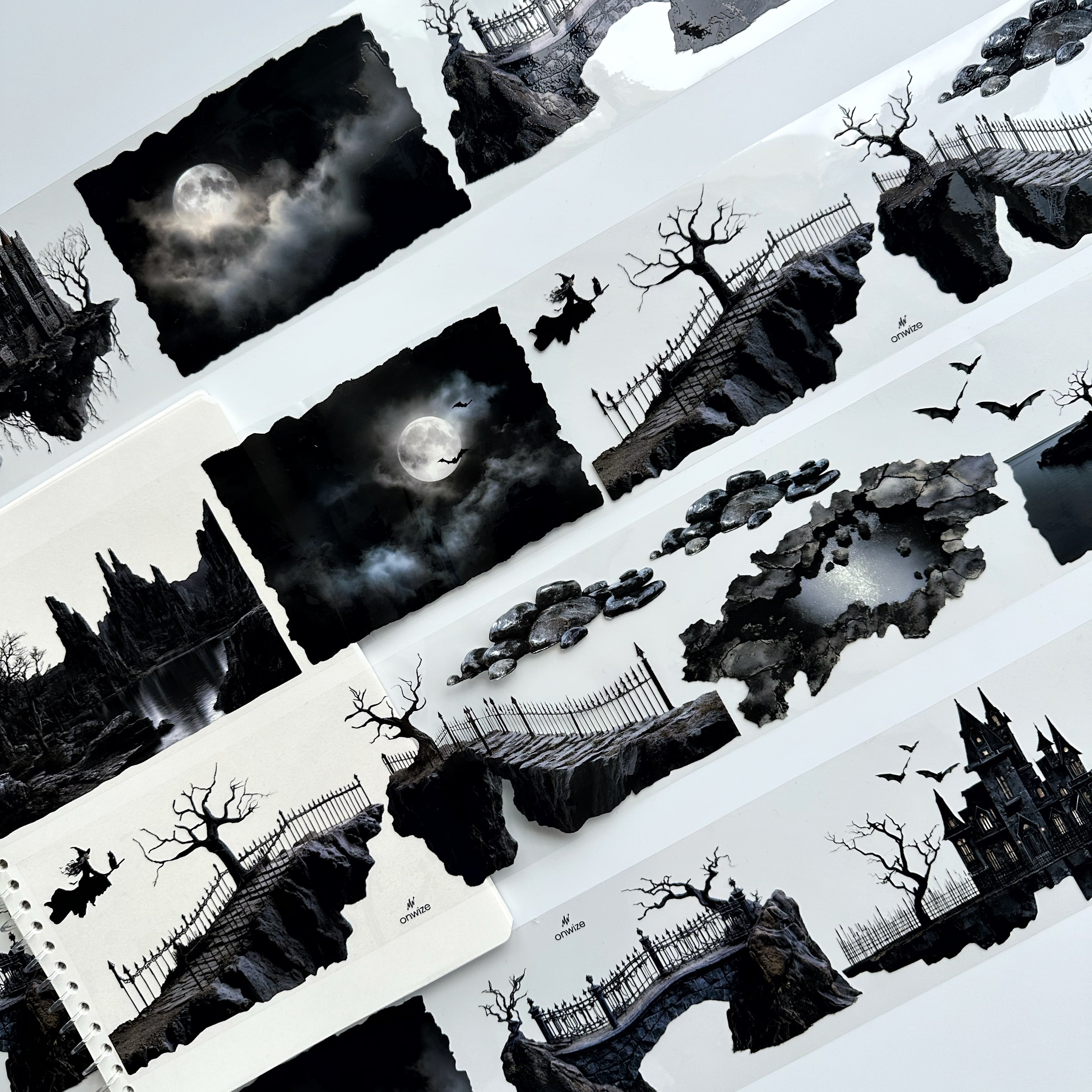 Witching Hour XL – Gothic Halloween PET Tape