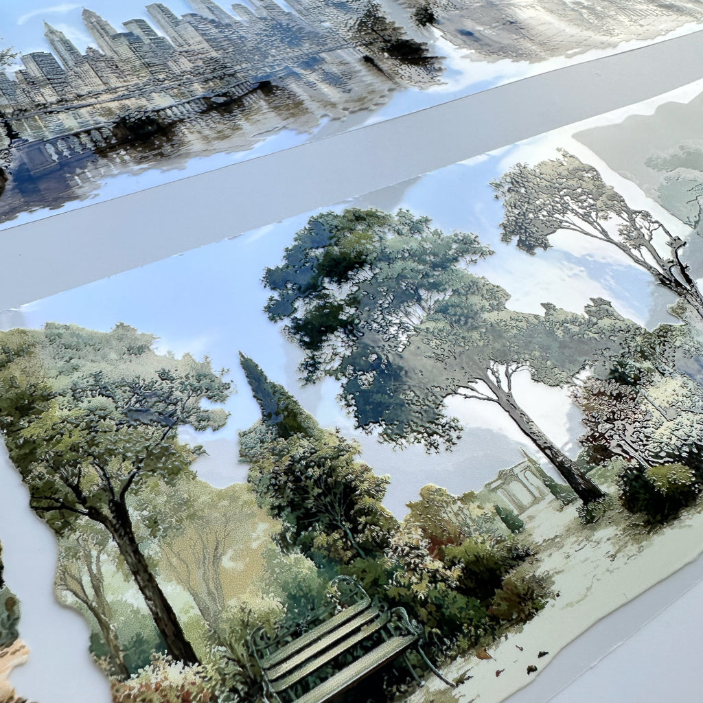 Golden Cityscape XL – City & Landscape PET Tape