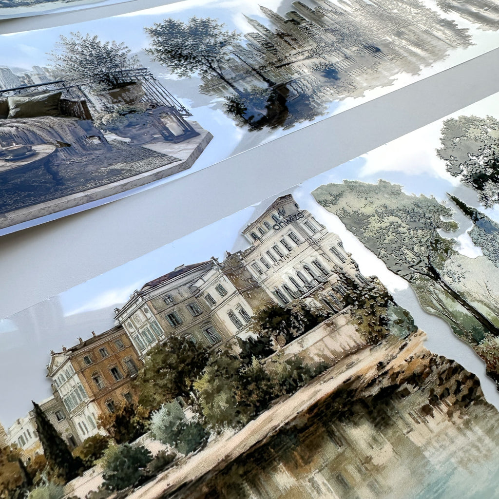 Golden Cityscape XL – City & Landscape PET Tape