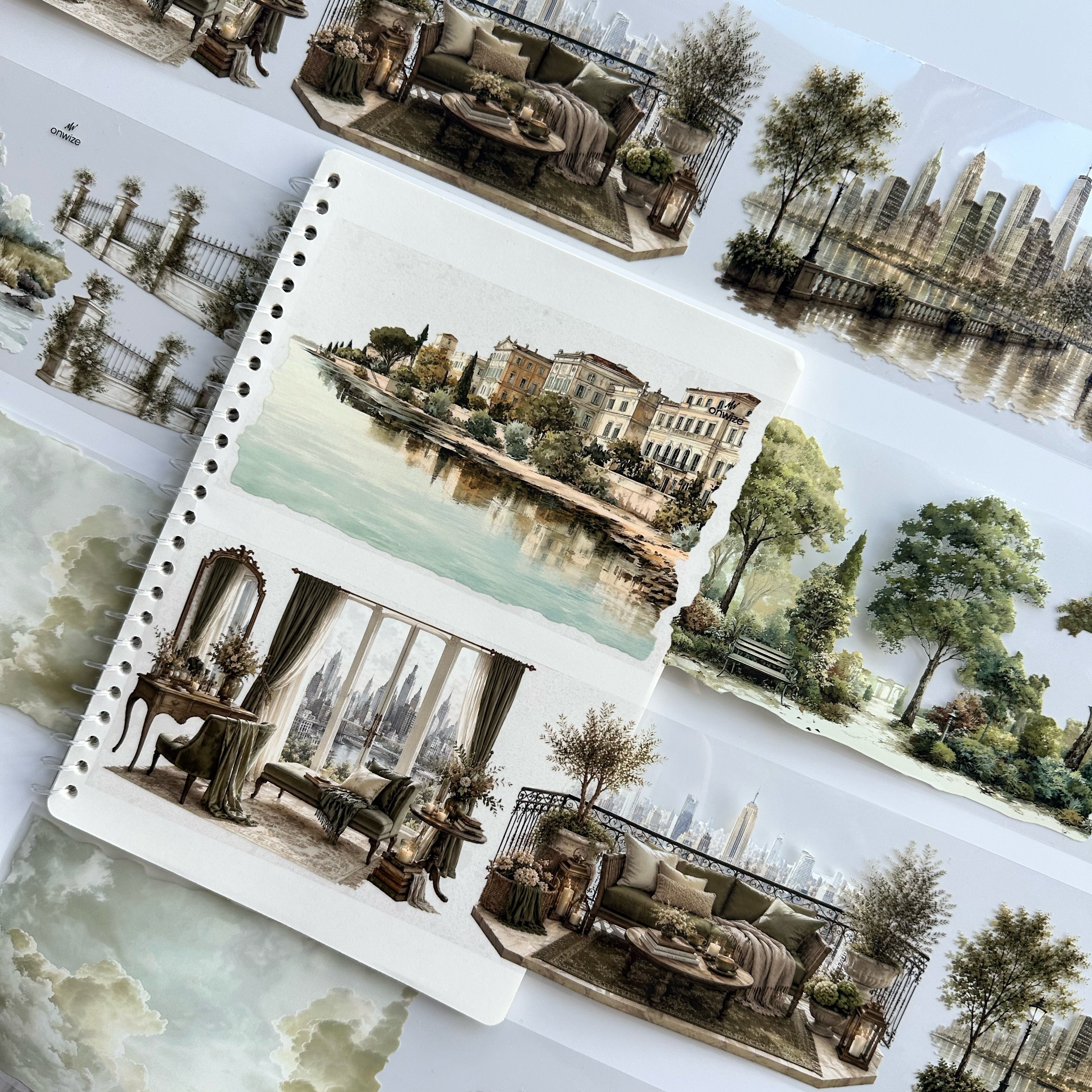 Golden Cityscape XL – City & Landscape PET Tape