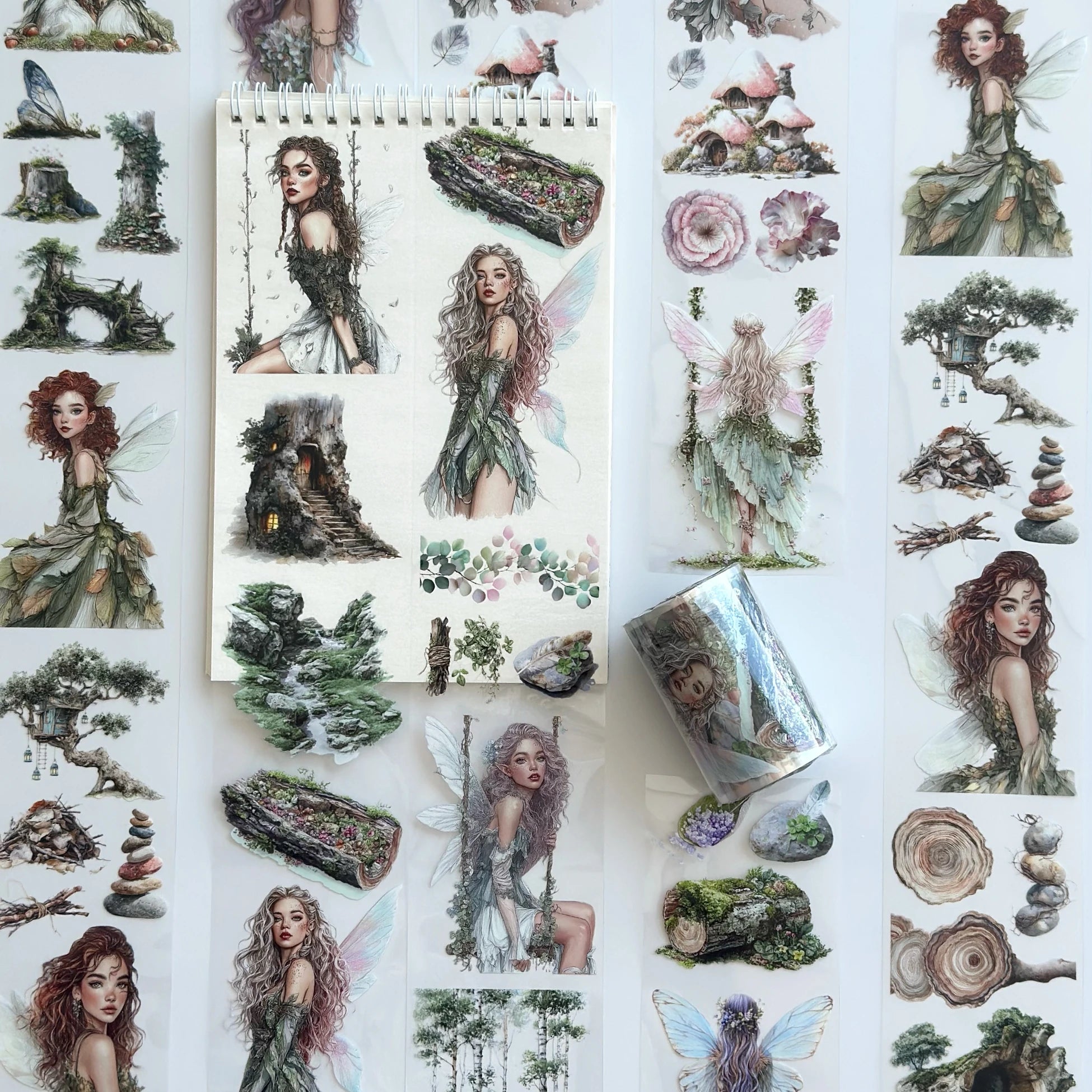 The Story of the Fairy PET Tape – Scrapbooking, Journaling, Fantasy Craft Supplies – Tax Included – SRP156
