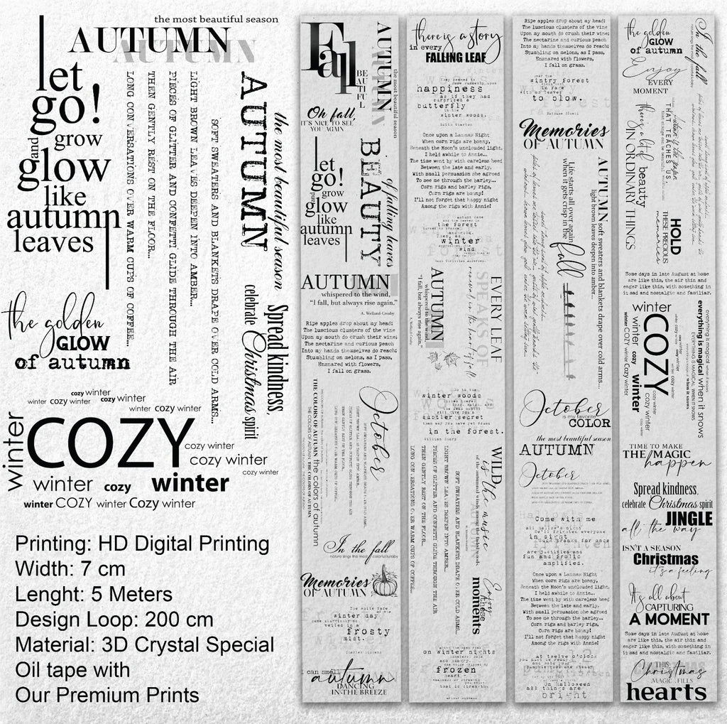 Unsent Notes PET Tape – Scrapbooking, Journaling, Quote Decorative Tape – Tax Included – SRP157