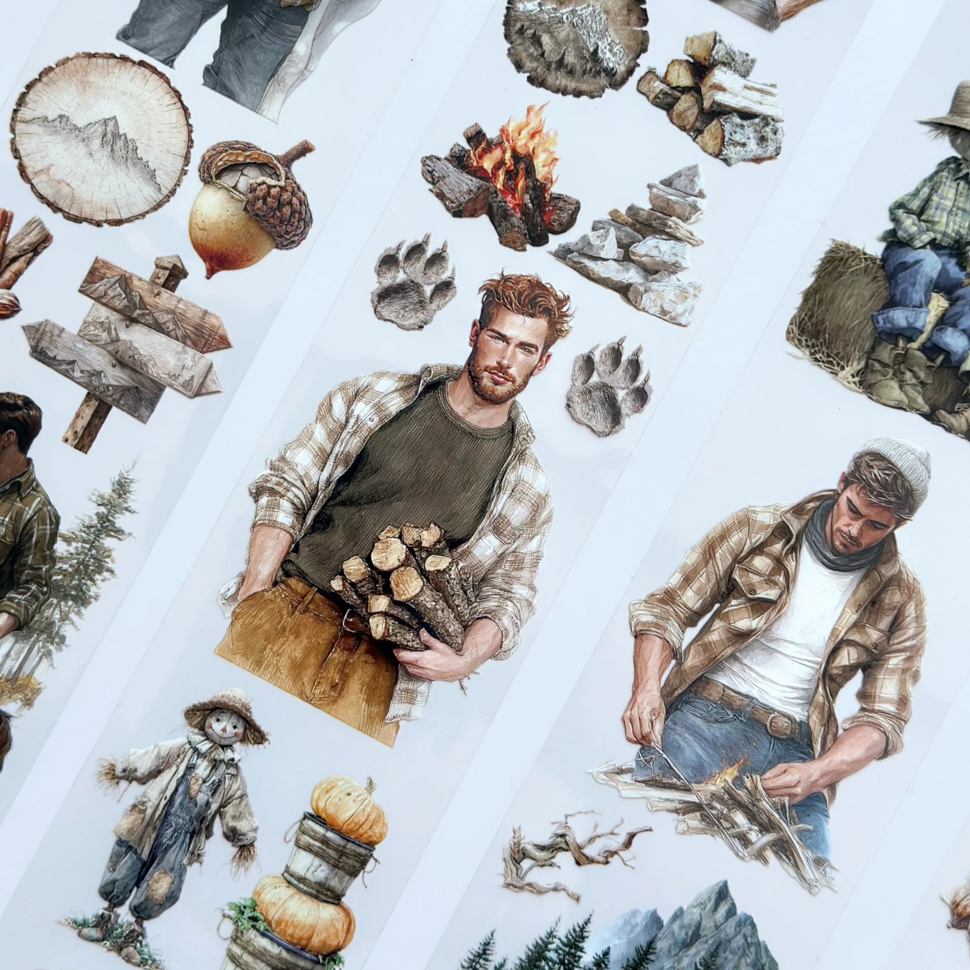 Harvest Moments PET Tape – Scrapbooking, Journaling, Rustic Farmhouse Craft – Tax Included – SRP145