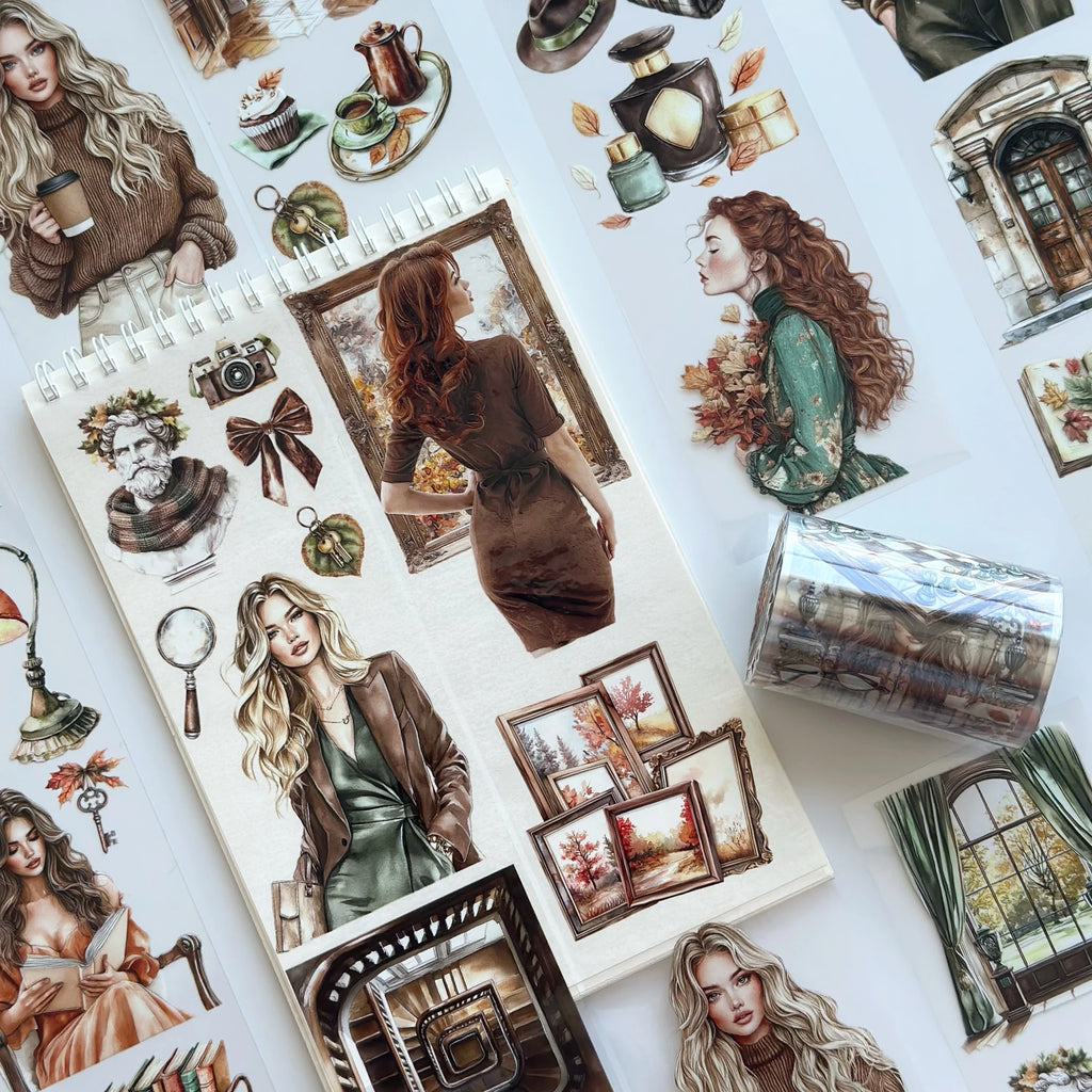 Art in Nature PET Tape – Decorative Scrapbooking, Journaling, Collage Supplies – Tax Included – SRP141