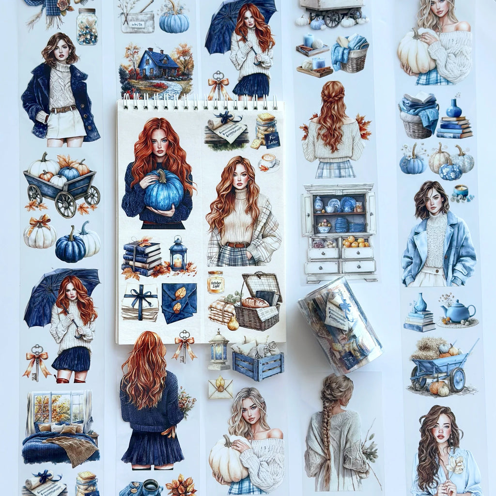 Whispering Leaves PET Tape – Scrapbooking, Journaling, Decorative Craft Supplies – Tax Included – SRP144