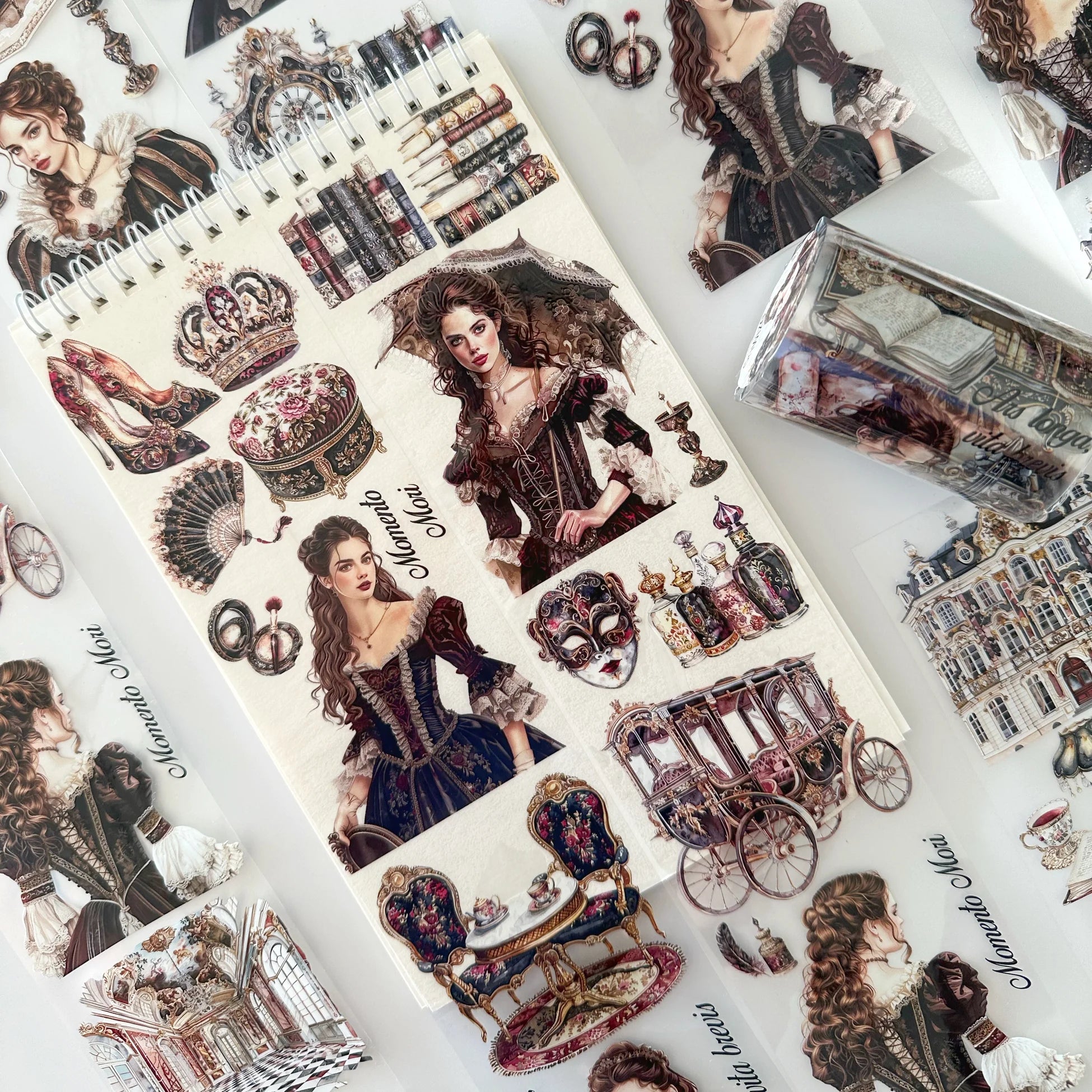 Baroque Elegance -3D Crystal Special Oil tape