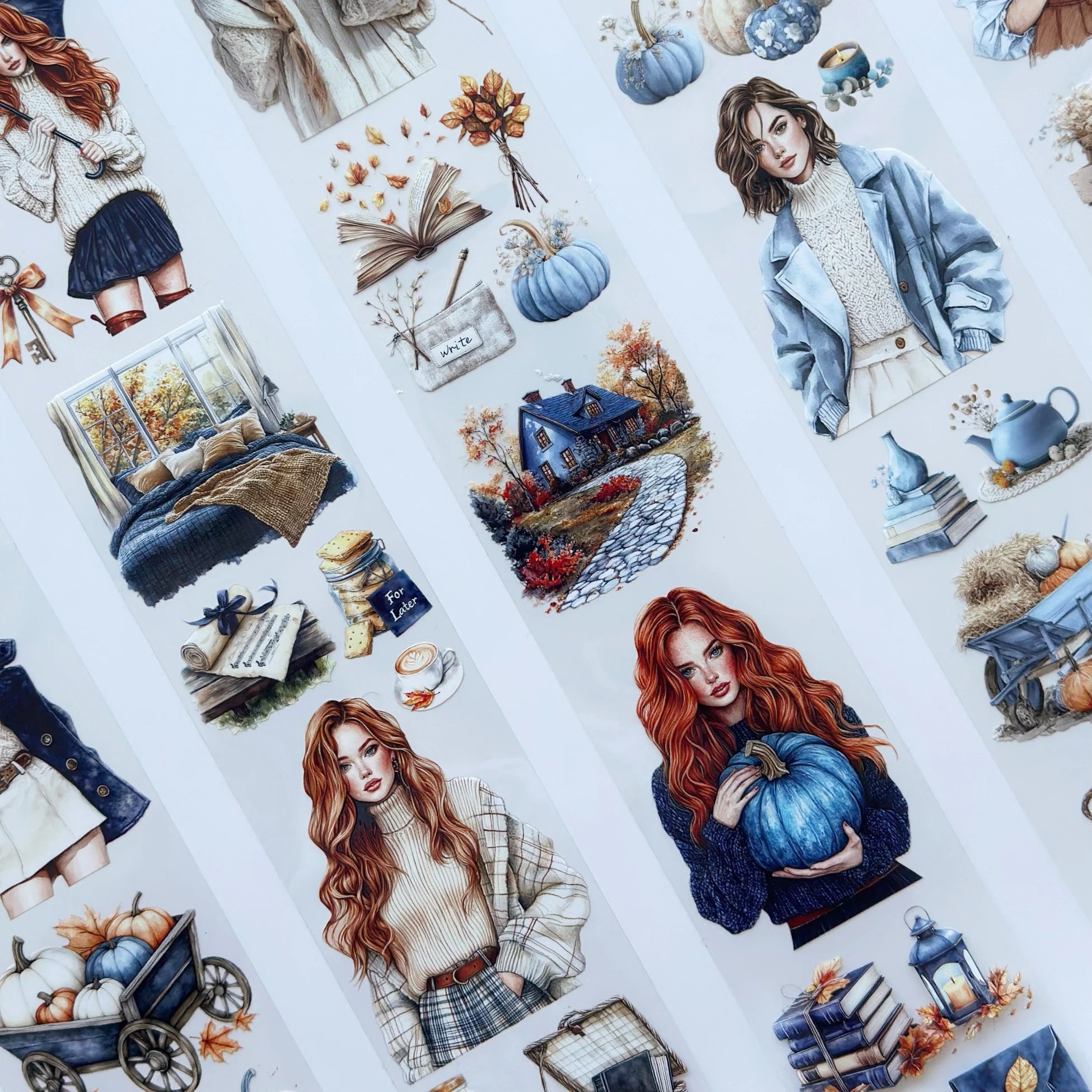 Whispering Leaves PET Tape – Scrapbooking, Journaling, Decorative Craft Supplies – Tax Included – SRP144