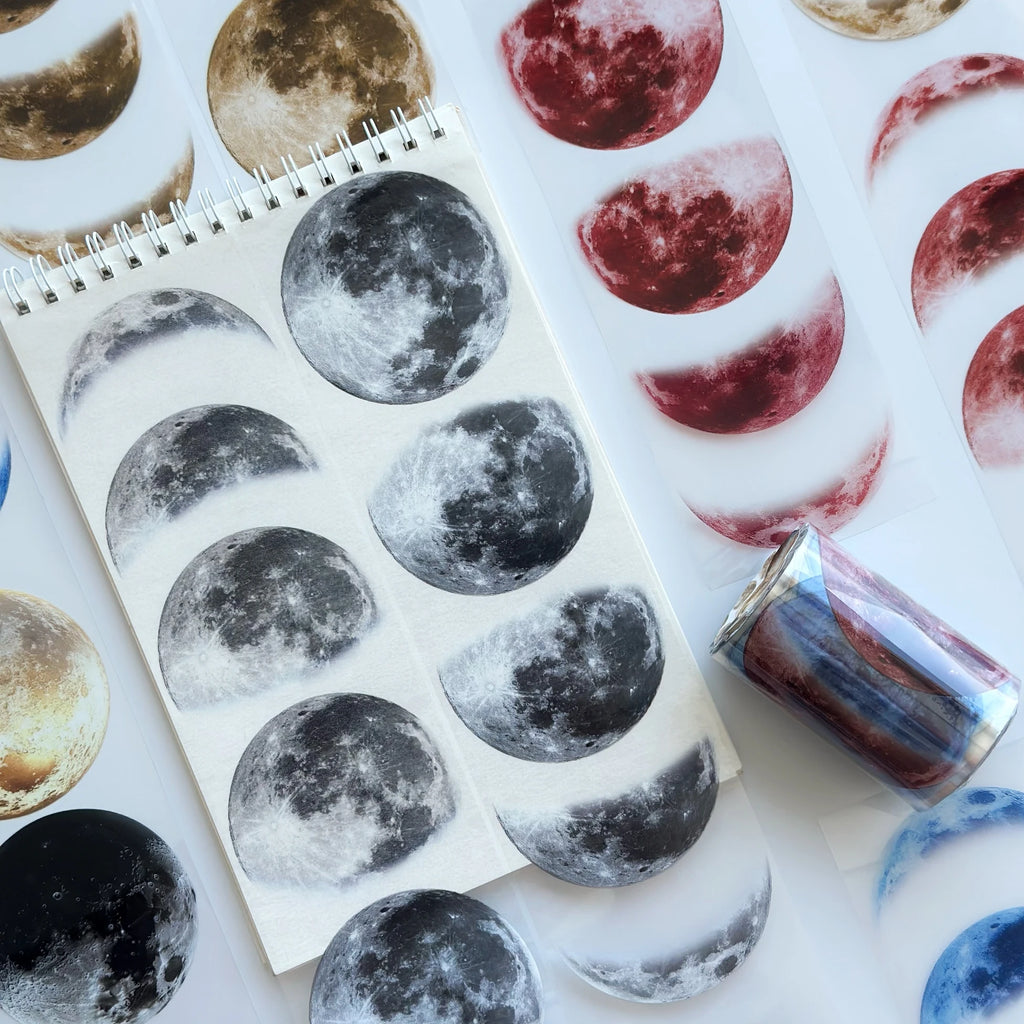 Memories in the Moonlight PET Tape – Scrapbooking, Journaling, Celestial Craft Supplies – Tax Included – SRP154