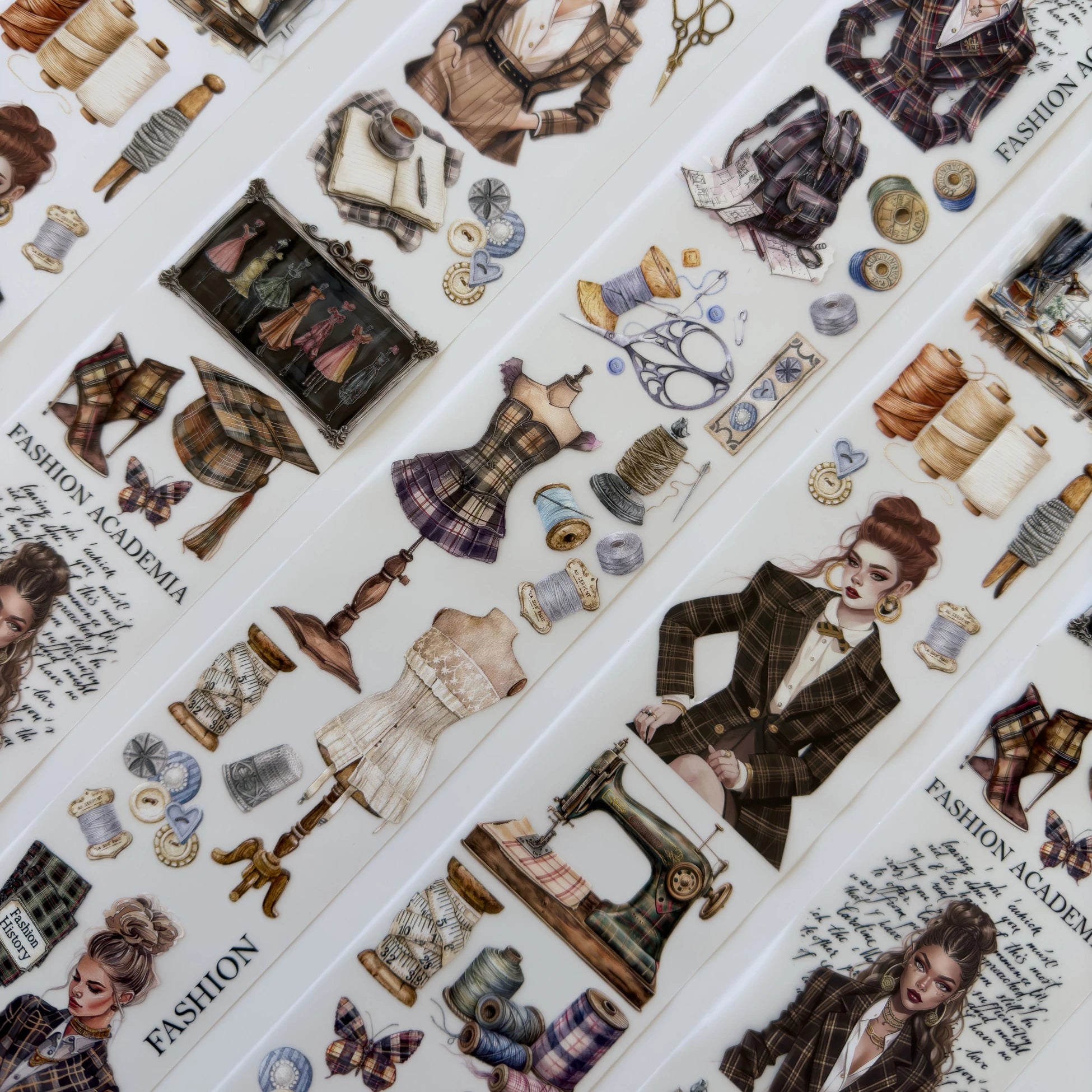 Fashion Academia-Matte Oil Tape