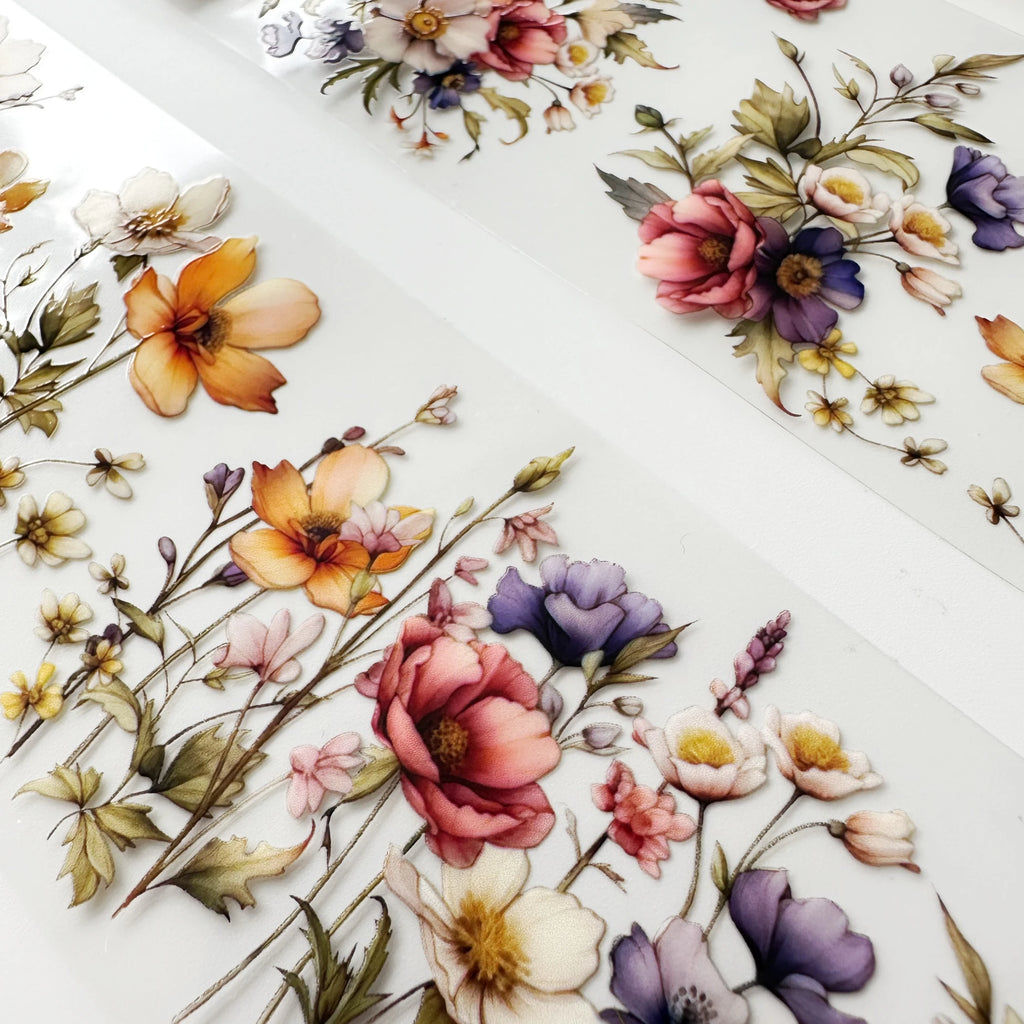 Fairy Flowers -3D Crystal Special Oil tape