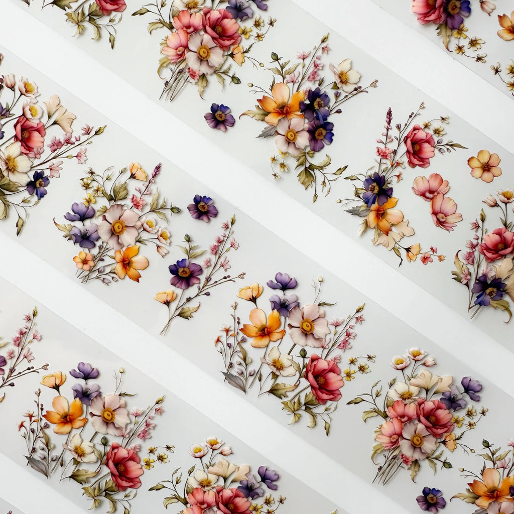 Fairy Flowers -3D Crystal Special Oil tape