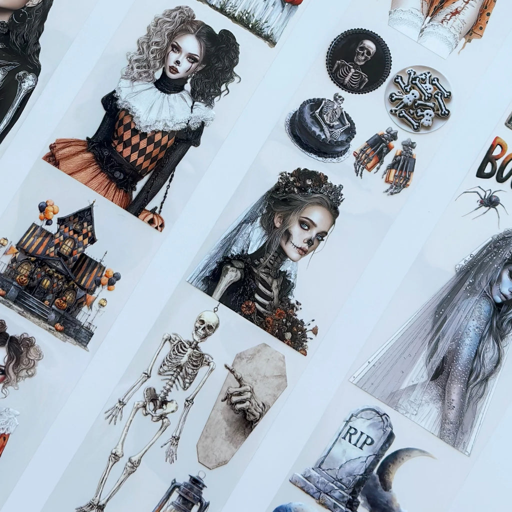 Secret at the Party PET Tape – Halloween Scrapbooking, Journaling, Spooky Craft Supplies – Tax Included – SRP159