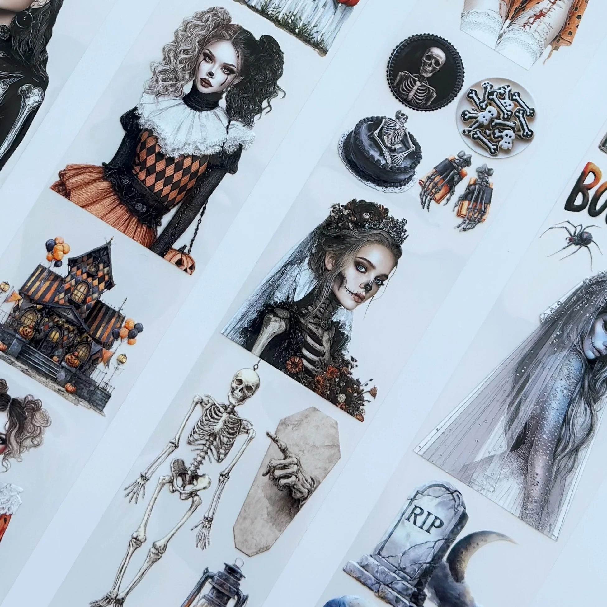 Secret at the Party PET Tape – Halloween Scrapbooking, Journaling, Spooky Craft Supplies – Tax Included – SRP159