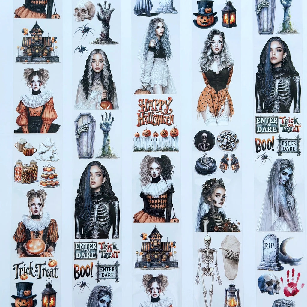 Secret at the Party PET Tape – Halloween Scrapbooking, Journaling, Spooky Craft Supplies – Tax Included – SRP159