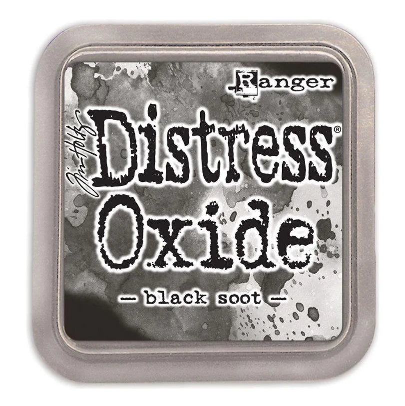 Tim Holtz Distress Oxide Ink Pad Black Soot Ranger TDO55815