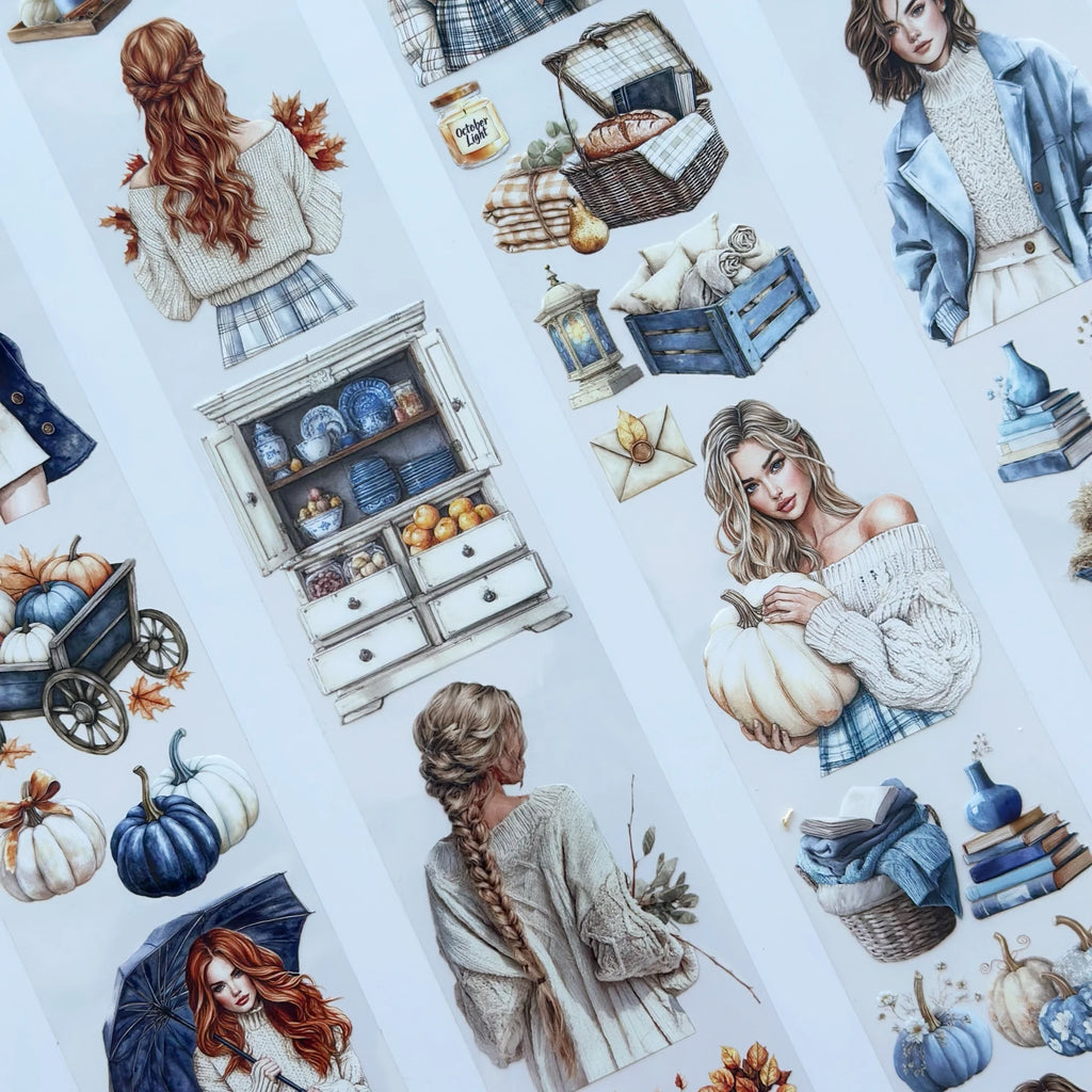 Whispering Leaves PET Tape – Scrapbooking, Journaling, Decorative Craft Supplies – Tax Included – SRP144