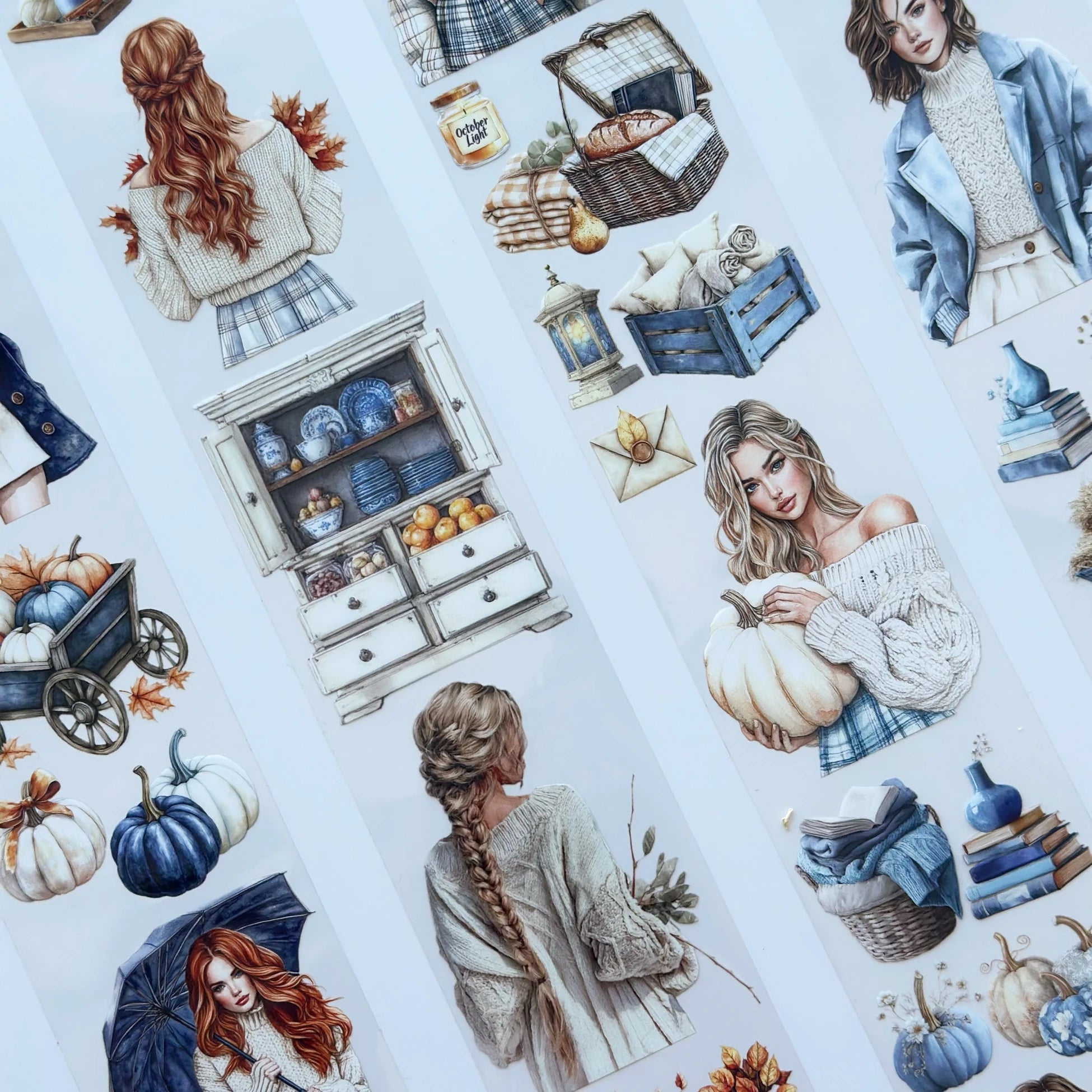 Whispering Leaves PET Tape – Scrapbooking, Journaling, Decorative Craft Supplies – Tax Included – SRP144