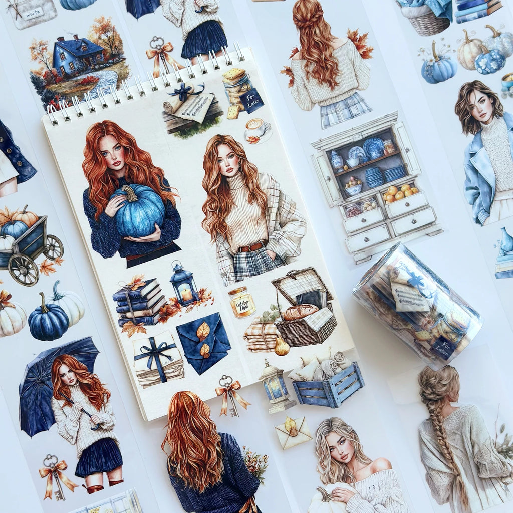 Whispering Leaves PET Tape – Scrapbooking, Journaling, Decorative Craft Supplies – Tax Included – SRP144