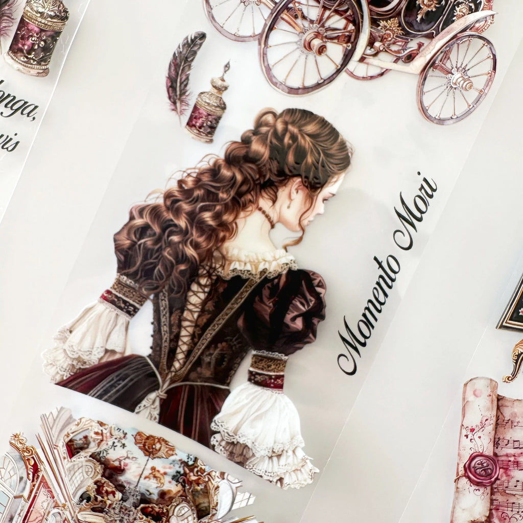 Baroque Elegance -3D Crystal Special Oil tape